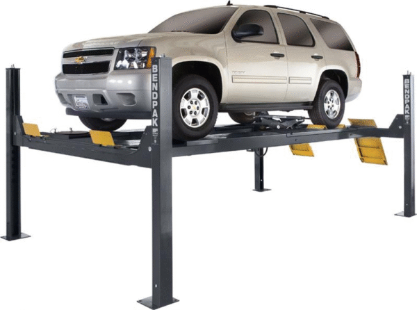 Bendpak Hds-14lsxe 14,000-lb. Ali Certified Alignment Lift / Limo Extended / Includes Turnplates And Slip Plates