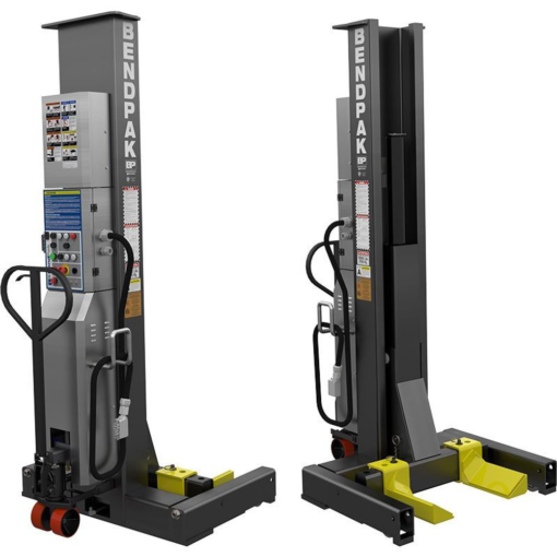 Bendpak Pcl-18b 18,000 Lb. Capacity Per Portable Column Lift - Set Of 2 Low Voltage Ali Certified