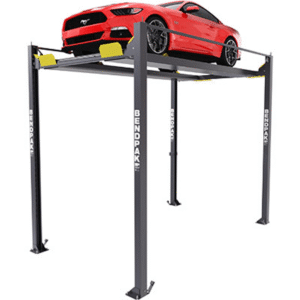 Hd-7pxw 7,000-lb. Capacity Ali Certified / Super-tall Rise / Four-post Lift / Vehicle Display Platform