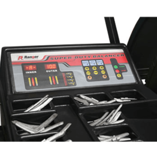 Ranger Rb24t Superduty Truck Wheel Balancer With Drivecheck Technology - Yellow/gray