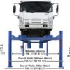 Atlas Platinum PVL14 ALI Certified 14,000 lb 4 Post Lift