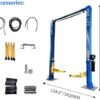 ME 2 Post Lift 11000lbs Two Post Lift Auto Lift Car Lift Hoist Equipment LM1100S