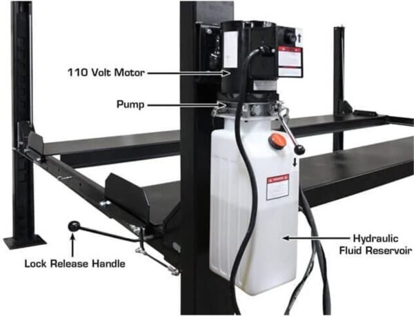 ATLAS APEX 8 ALI CERTIFIED 8,000 LB 4-POST LIFT