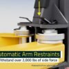 10APX 10,000‐lb. Capacity / Adaptable Clearfloor / Adjustable Width / Screw Pads / HIGH-RISE