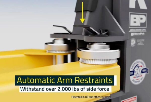 10APX 10,000‐lb. Capacity / Adaptable Clearfloor / Adjustable Width / Screw Pads / HIGH-RISE