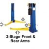 Forward lift f12 12,000lb ali certified two-post lift