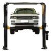 APlusLift 10,000LB 2-Post Overhead Symmetrical and Truly Asymmetrical Single Release Car Lift with 3 Year Warranty - HW-10ASY + installation