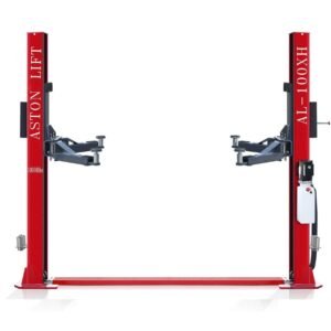 ASTON 10,000LBS 2 POST CAR LIFT TWO POST AUTO LIFT SINGLE POINT LOCK RELEASE