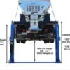 ATLAS BP12000X 12,000 LB COMMERCIAL GRADE BASEPLATE LIFT ALI certified