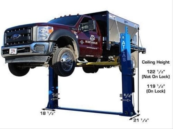 ATLAS BP12000X 12,000 LB COMMERCIAL GRADE BASEPLATE LIFT ALI certified