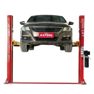 KATOOL 10000lbs 2 Post Car Lift. Two Posts Lift Auto Shop Home car Hoist Red