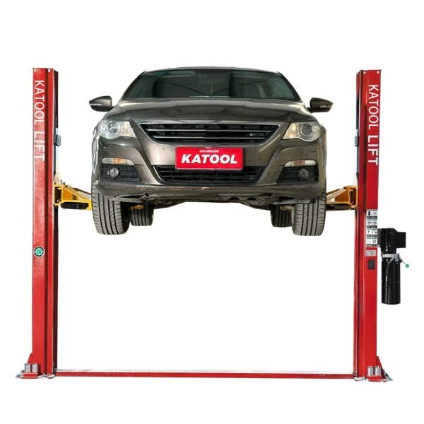 KATOOL 10000lbs 2 Post Car Lift. Two Posts Lift Auto Shop Home car Hoist Red