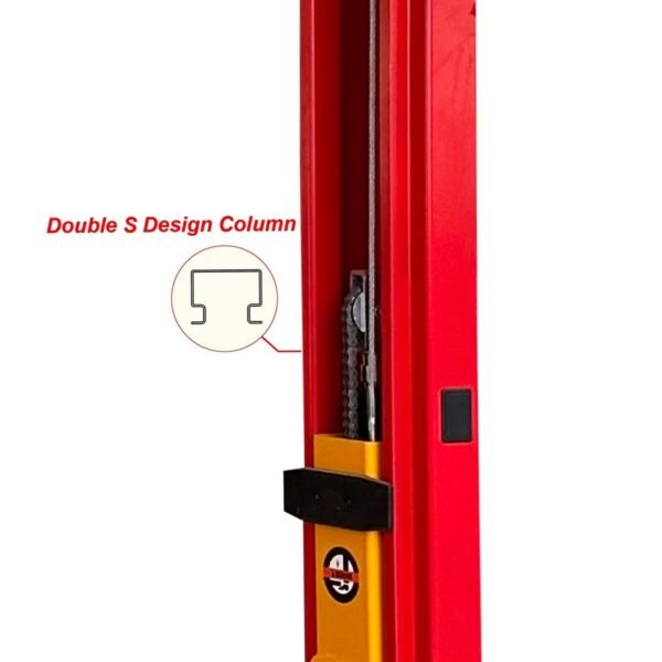 KATOOL 10000lbs 2 Post Car Lift. Two Posts Lift Auto Shop Home car Hoist Red