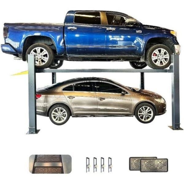 Katool 8,500lbs Heavy Duty 4 Post Storage Car Lift KT-4H850